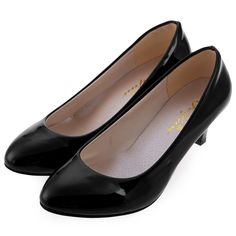 Elegant Ladies Shallow Mouth Low Heel Sandals Shoes - Black - 2980818528 - Shoes, Women's Shoes, Pump Shoes  #PumpShoes #Shoes # #Women's #Shoes # #Pump #Shoes Business Shoes Women, Elegant Wedding Shoes, Work Heels, Low Heel Pumps, Black Leather Flats, Round Toe Shoes, Pumps Heels Stilettos, Low Heel Sandals, Elegant Ladies