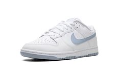 NIKE DUNK LOW DV0831-109 Blue And White Dunks, Dunks Light Blue, Nike Dunk Low Valerian Blue, Polar Blue Dunks, Nike Dunk Low University Blue, Dunks Nike, Blue Nike, Nike Dunk Low, Dunk Low