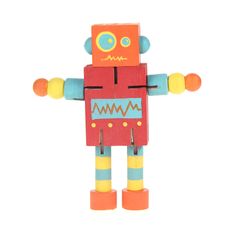 "Find the 3D Robot Wood Figure by Creatology™ at Michaels. This kit includes a movable wood figurine and four paints so your kid can create their own robot toy. Your little one will have tons of fun with this creative wood kit. This kit includes a movable wood figurine and four paints so your kid can create their own robot toy. Details: Robot design 3.6\" x 0.78\" x 4\" (9.14cm x 1.98cm x 10.16cm) figurine size Adult supervision required Conforms to ASTM D-4236 For ages 6 and upContents: 1 wood Robot Wood, 3d Robot, Wood Figurine, Toy Robot, Activity Kits, Robot Toy, Robot Design, Robot Art, Art Kits