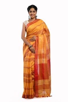 Slub linen cotton linen with blouse piece handloom sari. Product details : Box check slub linen saree. Saree type : slub linen Saree Length : 5. 5meters Blouse Piece length : 80cm Blouse Piece : yes (Un-Stitched) Saree Fabric : cotton linen Color : As shown in the picture Work : weaving Pattern : box check Occasion: Party Wear, Formal Wear, Festival Wear , Marriage Function Wear, Casual Wear, Regular Use. Washing Instructions : Dry Clean Fall and Pico: On request Blouse Stitching : Available for Festive Linen Saree With Pallu Detail, Traditional Linen Saree With Cutdana, Traditional Linen Saree With Pallu, Linen Saree With Cutdana Detailing, Traditional Linen Saree With Zari Work, Linen Saree With Pallu, Linen Cutdana Saree For Festive Occasions, Traditional Linen Saree For Festive Occasions, Festive Linen Saree With Zari Weaving