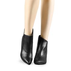 Strike up a conversation with confidence whenever you have on these Pointed toe ankle boots! These ankle boots go with almost any outfit, so pair them with confidence! Wedge Boots; Back Zip Closure; Vamp: PU; Outsole: Rubber; Heel: ABS. Easy to pair with jeans or dresses for a casual look. Occasion: Office, Interview, Party, Casual, Christmas Days, Dating, Evening. Western Ankle Boots, Zipper Heels, Closed Toe Shoes, Black Ankle Booties, How To Stretch Boots, Ankle Bootie, Wedge Boots, Tall Boots, Black Booties