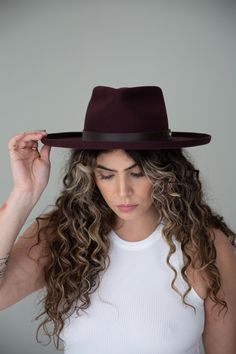 Its classic shape mixed with a structured pencil roll brim makes Luca an easy choice for new hat lovers to the most avid hat girl. Teardrop Fedora Crown with a Pencil Roll Brim Dimensions - Crown: 10.5 cm Brim: 8 cm Material: 100% Australian Wool + Oiled Leather Band + Metal Closure One size fits all. Each hat has an adjustable strap Classic Curved Brim Hat For Fall, Classic Adjustable Fedora For Fall, Fall Flat Brim Top Hat, Classic Fall Hat, Classic Wide Brim Panama Hat For Fall, Classic Flat Crown Top Hat For Fall, Classic Top Hat With Flat Crown For Fall, Classic Panama Hat With Curved Brim For Fall, Classic Fall Top Hat With Flat Crown