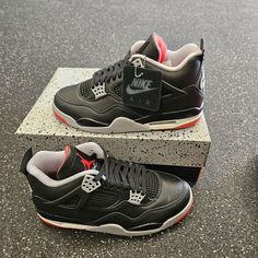 Brand New, Never Worn, In Original Box Nike Air Jordan 4 Retro Bred Reimagined Size 10 Men’s Fv5029-006 Follow Me Ig : @Heartnsole10 Casual Air Jordan 4 Mid-top For Streetwear, Casual Mid-top Air Jordan 4 For Streetwear, Air Jordan 4 Casual High-top Sneakers For Streetwear, Urban Air Jordan 4 With Boost Midsole For Streetwear, Casual Air Jordan 4 High-top For Streetwear, Sporty Air Jordan 4 Mid-top For Streetwear, Air Jordan 4 Synthetic Lace-up For Sports, Air Jordan 4 Mid-top With Cushioned Footbed, Casual Air Jordan 4 For Light Sports