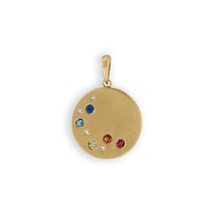 Round Pave Silver Diamond pendant. SKU :- GP-0226 Metal: sterling silver Diamond: 0.15 Ct   Multi Tourmaline Stone: - 0.78 Ct  size: 22 MM Made in India. P(007) Yellow Gold Multi-stone Gemstones In Sterling Silver, Gold Multi-stone Round Pendant Jewelry, Yellow Gold Multi-stone Round Jewelry, Yellow Gold Multi-stone Jewelry, Yellow Gold Multi-stone Round Pendant Jewelry, Fusion Gold Birthstone Gemstones, Gold Fusion Style Birthstone Gemstones, Multicolor Round Pendant Jewelry With Stones, Multicolor Stone Round Pendant Jewelry