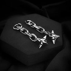 Unleash your inner warrior with our Chained Morning Star Earrings! These earrings feature a daring chain design with a spiked ball ending, reminiscent of Hawk Girl's mace from Justice League. Add a touch of danger and adventure to any outfit with these bold statement earrings. ⛓️💥 Description: Material: MetalMetals Type: Zinc AlloyOrigin: CNItem Type: EarringsEarring Type: Drop EarringsShape\Pattern: Round Spike Ball, Alternative Earrings, Sets Outfit, Inner Warrior, Tassel Earring, Ankle Length Dress, Chain Design, Morning Star, Active Wear Leggings