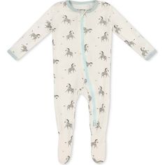 Breathable, super soft, and wildly comfy, our bamboo baby footies will keep your little one snug and stylish on all their adventures. Each footie is made with luxurious, eco-friendly viscose from bamboo fabric for all-over comfort without the negative environmental impact. | Bamboo Little | Zippered Footie, Zebra (White, Size 12-18M) | Maisonette collects the best children’s products from around the world (unlike Zulily, Etsy, The Tot, Farfetch Kids, Childrensalon, Crate and Kids, Kohls, Wayfair Playful White Footie For Playtime, White Cotton Footie For Playtime, White Cotton Footie For Sleep, Bunny Blanket, Baby Bamboo, Footie Pajamas, Kids Holiday Gifts, Baby Garments, Sleepwear Dress