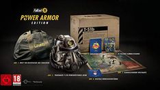 the power armor limited collector box is shown with its contents and accessories, including an inflatable glove