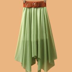 Irregular and bohemian design is the strength of this middle skirt,this skirt with a belt can make you looked slimmer and chiffon material can make you looked much sexier,you can wear it to your vocation and which can show your sexy white legs,you are the most attractive woman ,get one you like.Material:ChiffonColors:RedSize:5253, 5252, 5259, 5258, 5257, 5256, 5260, 5255, 5254Length:59-79cm Waist:62cmDecoration:BeltDesign:SexyPattern:SolidFit Type:LooseOccasion:DailyThe accessories are not inclu Bohemian Chiffon Tiered Skirt, Bohemian Tiered Chiffon Skirt, Bohemian Flowy Chiffon Skirt, Summer Asymmetrical Belted Skirt, Bohemian Long Chiffon Skirt, Bohemian Chiffon Long Skirt, Bohemian Asymmetrical Pleated Maxi Skirt, Flowy Asymmetrical Hem Maxi Skirt For Vacation, Beach High-low Hem Flowy Maxi Skirt