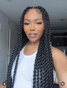 Twist Braid Styles For Black Women, Braids Twist For Black Women, All Back Braid Styles, Braid Twists Styles Black Hair, Twist Styles For Black Women, Twist Braids For Black Women, Twisting Hairstyles, Twists Braids Hairstyles