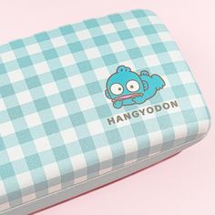 This kawaii rectangular hard case has blue gingham patterns and a cute illustration of Hangyodon! Use this to store your favorite sunglasses or eyeglasses. It also comes with a cleaning cloth that has the same print! Includes: 1 x case and 1 x cleaning cloth Cute Blue Rectangular Pencil Case, Blue Rectangular Playful Pencil Case, Playful Blue Rectangular Pencil Case, Trendy Blue Rectangular Pencil Case, Blue Gingham, Eyeglass Case, Cute Illustration, Cleaning Cloth, Hard Case