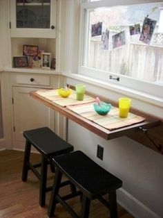 the kitchen is clean and ready to be used by someone who likes it on their phone