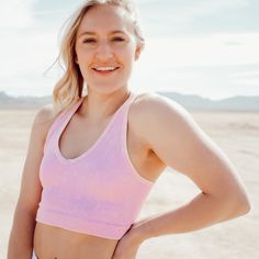 Are you looking for the perfect tank top that pairs effortlessly with all your summer favorites? Look no further than the Washed Lavender Ribbed Racerback Tank Top! Made with a premium lightweight and airy fabric, this tank features a classic ribbed design, v-neckline, and racerback style that create a timeless look.The Washed Lavender Ribbed Racerback Tank Top is the ultimate must-have for those hot summer days. Not only is the ribbed design incredibly flattering, but it’s also incredibly breat Ribbed Racerback Tank Top, Summer Favorites, Women's Activewear, Active Wear Outfits, Womens Activewear, Tops For Leggings, Racerback Tank Top, Perfect Summer, Hot Summer