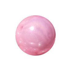 a pink ball on a white background