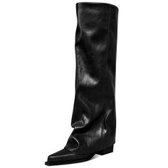 PRICES MAY VARY. FOLD OVER KEEN HIGH BOOTS: Crafted from smooth PU leather with a breathable lining and padded insole, these pointed-toe chunky heeled high boots are elegant and comfortable for all seasons. CLASSIC DESIGN: The hidden inner zipper makes it easy to put on and take off, making it more stylish. 2.5-inch heeled high boots for comfort and stability. THE PERFECT MACTH: These fold-over boots can be worn with jeans, A-line skirts, tights or leggings to visually elongate the leg and show Over Knee High Boots, Fold Over Boots, Boots Knee, 5 Inch Heels, Boots For Women, Tall Boots, Fold Over, Knee High Boots, High Boots