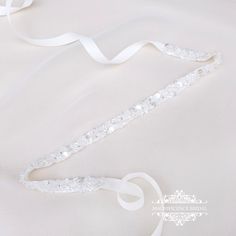 "Ivory bridal belt, Plain wedding belt, simple skinny belt, thin wedding belt, pearl wedding belt, bridal belt, beaded belt, thin bridal belt, bridal sash, minimalist bridal, belts and sashes, bridal belt pearl, thin wedding sash MADELAINE Sequins, Japanese drop beads, matte crystals and tiny pearls to catch the light of this embroidered quality beaded belt (beading on tulle), belt for a bride or your special occasion dress. ♥ Dimensions approx. 1.5 cm / 0.59\"at its widest points Available in: Bridal Belts And Sashes, Bridal Belts, Wedding Belt, Wedding Sash Belt, Wedding Sash, Ivory Bridal, Bridal Sash, Wedding Belts, Beaded Belt