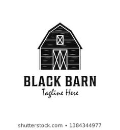 black barn logo on white background