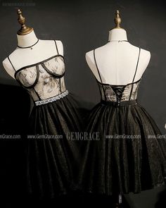 10% off now|Free shipping world-wide. Trendy Black Corset Top Short Homecoming Dress with Spaghetti Straps at GemGrace. Click to learn our pro custom-made service for wedding dress, formal dress. View #HomecomingDresses for more ideas. Spaghetti Strap Mini Dress With Boned Bodice For Prom, Party Corset Dress With Boned Bodice And Spaghetti Straps, Elegant Prom Corset With Spaghetti Straps, Party Corset With Spaghetti Straps And Fitted Bodice, Party Corset With Spaghetti Straps, Black Gothic Sleeveless Suspender Dress, Black Gothic Suspender Sleeveless Dress, Black Corset Dress With Boned Bodice And Sweetheart Neckline, Fitted Corset With Spaghetti Straps For Prom