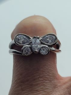 Vintage White Topaz Butterfly Ring in 925 Sterling Silver https://www.etsy.com/listing/1116427281/vintage-white-topaz-butterfly-ring-in?utm_source=crowdfire&utm_medium=api&utm_campaign=api Elegant Sterling Silver Rings With Butterfly Charm, White Gold Butterfly Ring For Anniversary, Silver Butterfly Ring For Wedding, Sterling Silver Butterfly Ring In White Gold, Silver Ring With Butterfly Charm For Wedding, Silver Sterling Silver Ring With Butterfly Charm, Silver Sterling Silver Rings With Butterfly Charm, Sterling Silver Rings With Butterfly Charm, Silver Butterfly Ring For Anniversary