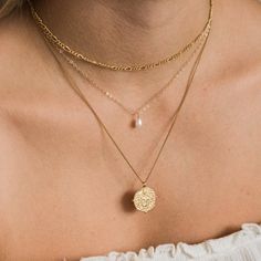 Pearl Drop Necklace | Simple & Dainty Silver Figaro Chain, Dainty Necklace Layered, Dainty Chain Necklace, Thick Chain Necklace, Pearl Drop Necklace, Gold Necklace Simple, Figaro Chain Necklace, Detailed Necklace, Figaro Chain