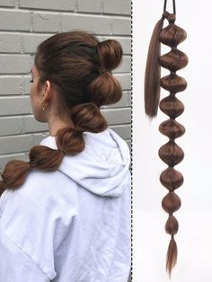 Haarverlängerung extra lang Pferdeschwanz, Synthetik bei SHEIN entdecken. Sie könnenn Ein Teil unserer neuesten Synthetische Haarverlängerungen ab heute online kaufen. Preppy Hair, Theatre Life, Synthetic Hair Extensions, Ponytail Extension, Braided Ponytail, Ponytail Hairstyles, Trendy Hairstyles, Synthetic Fiber