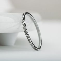 Looking for a little bit of rugged luxury? These hammered stacking rings are handcrafted in beautiful sterling silver, finished with a rustic texture. Perfect for everyday wear, or for dressing up a special outfit. Add one (or several) to your collection today! Wear them all for a super-awesome bold look, divide them on separate fingers, or only wear one or two. These stacking rings come with endless possibilities, and also look great stacked with some of my other stacking rings. The rings can a Printable Ring Sizer, Rustic Texture, Golden Jewelry, Golden Ring, Gold Filled Ring, Midi Rings, Ring Sizer, Pretty Rings, Bar Earrings