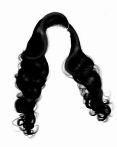 Png Wigs Imvu, Imvu Wigs Png Transparent, Png Wigs, Imvu Hairstyles, Sims 4 Black Hair, Hair Illustration, Hair Sketch, Hair Png, Curly Hair Styles Easy