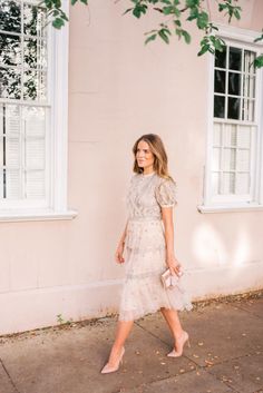 Thread Dress, Julia Berolzheimer, Gal Meets Glam, Darling Dress, Needle Thread, Glam Dresses, Guest Outfit, Embellished Dress, Fancy Dresses