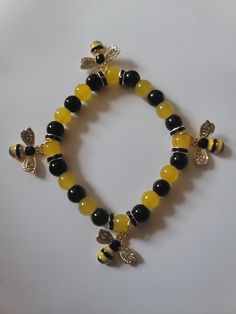 Beautiful bee charm bracelets Bee Charm For Bracelet, Bee Bracelet, Bee Bracelets, Bee Charms, Charm Bracelets, Favorite Jewelry, Brooklyn, Jewelry Bracelets, Bee