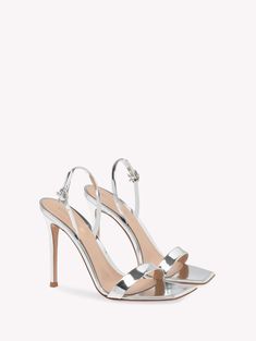 Stiletto Sandals, Toe Sandals, Gianvito Rossi, The Collection, Stiletto Heels, Heel Height, In Italy, Ribbon, Buckle