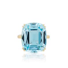 Gossip Jumbo Cushion Cut Ring – Milestones by Ashleigh Bergman Luxury Asscher Cut Blue Topaz Jewelry, Classic Yellow Gold Topaz Ring With Gemstone Accents, Luxury Blue Topaz Cushion Cut Ring, Luxury Yellow Gold Topaz Ring With Gemstone Accents, Luxury 14k Gold Topaz Ring, Luxury Octagon Topaz Ring As A Gift, Luxury 14k Gold Jewelry With Large Stone, Yellow Gold Cushion Cut Topaz Ring, Elegant Cushion Cut Topaz Ring With Accent Stones