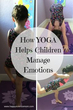 Are you looking for a simple way for your children to unwind and get in touch with their emotions? The yoga mat can serve as a retreat from the pressures and stress that they face every day. Yoga offers so many incredible benefits to our children including a time for inner focus, to connect to their bodies, and even to enjoy a bit of silliness to lighten the moment. Toddler Yoga, Manage Emotions, Kids Yoga Classes, Yoga Nature, Mindfulness For Kids, Ju Jitsu, Yoga Help, Yoga Exercises, Qi Gong