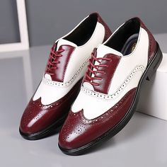 Category:Oxfords; Upper Materials:Leather; Embellishment:Splicing; Season:Spring,Fall; Gender:Men's; Size Suggestion:standard size, select your usual size; Activity:Walking; Toe Shape:Round Toe; Style:Casual; Outsole Materials:Rubber; Occasion:Xmas,Christmas,Daily; Closure Type:Lace-up; Function:Comfortable; Pattern:Solid Colored; Listing Date:10/11/2023; 2024 Trends:Dress Shoes,Derby Shoes; Foot Length:null; Foot Width:null; Size chart date source:Provided by Supplier.; US Size:null; UK Size:14 Moc Toe Boots, Shoes Walking, 2024 Trends, Brown Belt, Blue Springs, Mens Oxfords, Derby Shoes, Fall 2024, 2023 2024