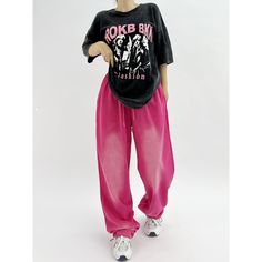 Sports Hip Hop Jazz Dance Pants  Material: 85% Cotton + 15% Polyester  Style: Hip Hop, Dance, Jazz Size: S, M, L, XL Color: Pink Occasion: Leisure, Outdoor, Daily, Vacation    * Pls be careful to choose the size before you order. * Pls allow little color difference caused by camera and computer monitors. Thank you! Important Notes: Please Use Similar Clothing To Compare With Size 1. The size refers to clothing dimensions, NOT your body measurements. 2. Please check the measurement chart carefull Pink Hiphop Outfit, Dance Clothes Hip Hop, Hiphop Dance Outfit, Dance Wear Hip Hop, Hip Hop Dance Outfits, Dance Jazz, Pink Cargo Pants, Dance Uniforms, Dance Costumes Hip Hop