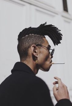 Black Boy With Dreads, Boy With Dreads, Braids Black Men, Twisted Locs, High Top Dreads, Man Bun Haircut, Mens Dreadlock Styles, Dread Hairstyles For Men