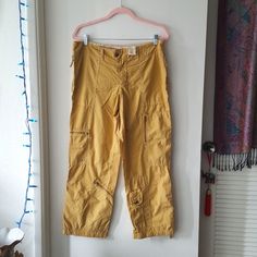 These Are Excellent Throw Backs! Brand New Withtags And Vintage! Y2k Cargos By Abercrombie And Fitch. Tan Khaki Size 10 Retro Fall Pants With Cargo Pockets, Retro Cargo Pants For Fall, Retro Spring Pants With Cargo Pockets, Retro Pants With Cargo Pockets For Spring, Retro Cargo Pants For Spring, Retro Cargo Pocket Bottoms For Spring, Retro Wide Leg Cargo Pants For Spring, Retro Straight Leg Spring Cargo Pants, Vintage Relaxed Fit Cargo Pants For Spring