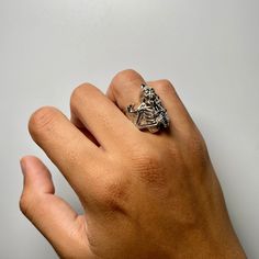 RING OF SUFFERING – Hard Jewelry™ Jewelry Words, Mens Accessories Jewelry, The Fear, Rings Jewelry, Men's Jewelry, Never Give Up, The Journey, The End, Mens Jewelry