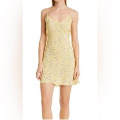 Anthropologie-Favorite Daughter The Drew Floral Mini Slip Dress Size: L (Fits Like A Size Small) Mini Slip, Favorite Daughter, Mini Slip Dress, Yellow Purple, Anthropologie Dress, Anthropologie Dresses, Color Purple, Colorful Dresses, Anthropologie