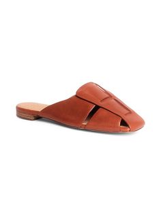 Please Note: Customer Feedback Suggests This Item Runs Small. Consider Ordering A Size Up. The Mia Mules Bring A Retro Vibe To Classic Slip-On Mules. The Square Toe And Thick Leather Form A Breathable And Harmonious Style To These Mules. These Slides Are The Perfect All-Day Wear, Lined With Leather And Sitting On A Cushioned Sole. Leather Upper Square Toe Slip-On Style Leather Lining Padded Insole Leather & Rubber Sole Imported. Center Core - W Core Shoes > Saks Off 5th. Anthony Veer. Color: Orange. Size: 6.5. Slip On Mules, Customer Feedback, Leather Mules, Retro Vibe, Color Orange, Rubber Sole, Slides, Leather Upper, On Sale