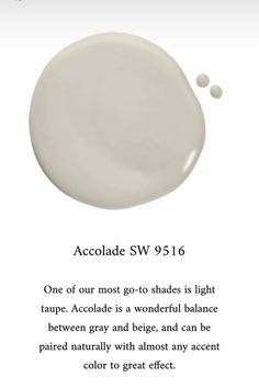 a white paint with the words accolode sw916 above it and below it