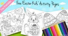 easter coloring pages with the words free printables