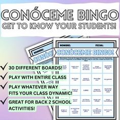 a poster with the words congrepen bingo on it and an image of some other things