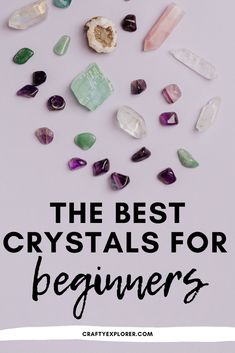 Beginner Crystals Witchcraft, Crystals For Beginner Witches, Crystals And Gemstones Photography, Crystals Meanings Beginners, Where To Get Crystals, How To Use Crystals For Beginners, Where To Place Crystals In Home, How To Use Crystals