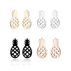 PRICES MAY VARY. Pure stainless steel, never Rust or Fade. High Polished, Hypoallergenic, Strong and Durable The lovely and exquisite pineapple earrings symbolizes to live passionately and actively. It's like a pineapple standing tall and wearing a crown. A nice pineapple jewelry If you have any questions about your purchase, please feel free to contact us and we will do our best to resolve your problem. Live Passionately, Pineapple Jewelry, Fruit Pineapple, Pineapple Earrings, Earrings Summer, Tropical Fruit, Stud Earrings Set, Summer Jewelry, Minimalist Earrings