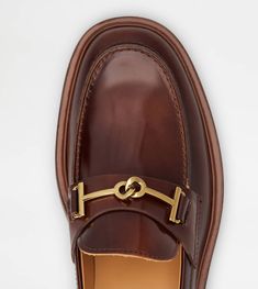 Woman BROWN Loafers in Leather XXW97K0IG10SHA42S003 | Tods Luxury Tassel Loafers With Brogue Detailing, Luxury Brown Loafers For Semi-formal Occasions, Brown Luxury Tassel Loafers For Formal Wear, Luxury Brown Tassel Loafers For Formal Occasions, Brown Luxury Tassel Loafers For Formal Occasions, Luxury Calf Leather Tassel Loafers With Leather Sole, Elegant Bridle Leather Loafers With Round Toe, Luxury Italian Tassel Loafers For Office, Luxury Calf Leather Tassel Loafers With Round Toe