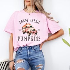 WELCOME TO TEEARTTGifts  Farm Fresh Pumpkins Shirt, Fall Women T-shirt, Thanksgiving T-shirt, Fall Pumpkin, Fall Tee, Pumpkin Patch, Thanksgiving & Halloween If you are looking for soft, comfy, first-rate  shirts, you're in the right place! Here at TEEARTTGifts we love what we do and strive to make your shopping experience just right for you. If you have any questions, concerns, or comments about our products, feel free to shoot us a message anytime. Even on weekends and holidays, we'll try our Farm Fresh Pumpkins, Fall Tee, Pumpkin Fall, Pumpkin Shirt, Farm Fresh, Women T Shirt, Fall Pumpkins, Pumpkin Patch, Pumpkins