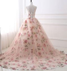 Any things please feel free to contact to us: WeddingPromDresses@outlook.com ******* Product Detail******* Fabric:Organza Product Number: #E3H5 Color:Light Pink Hemline:Floor Length Neckline:Round Making time:2-3 weeks, Shipping time: 3-5 Days Custom size/color, Rush Order is available, and no extra cost. ******* Custom Measurements******* For better fitting, You can leave us the following information in the order notes when you check out, and please have a look our measuring guide at first: : B Court Train Prom Dress, Prom Dress Pink, Lace Long Prom Dress, Flower Prom Dress, Fairy Wedding Dress, Prom Dresses Long Pink, Elegant Ball Gowns, Princess Prom Dresses, Long Prom Gowns