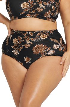 Serve up confidence in and out of the water in these high-waist bikini bottoms with 360º powermesh for all-around support. Full back coverage Powermesh lining 82% recycled nylon, 18% elastane Hand wash, dry flat Imported Full Coverage Swimsuit, Swim Bottoms, Nordstrom Store, Womens Swimwear, High Waist, Size 12, Hand Wash, Nordstrom, High Waisted