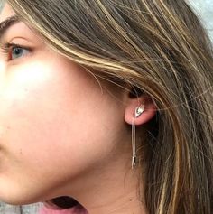 Handy Stud — VERAMEAT Baby Hands, Piercings, Diamond Earrings, Looks Great, That Look, Stud Earrings, Gifts