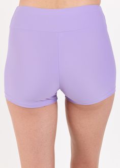 Swim ShortsFit & Sizing High waisted Wide waistband sits just below your natural waist Inseam length 2.7” (Size S) For more fit and sizing info, check out our size chart Features Quick dry Designed to be worn over our favorite bikini bottom Care Rinse in cold water to wash off any chemicals, chlorinated water or saltwater Machine wash in cold water on gentle cycle Lay flat to dry in the shade Material 82% nylon 18% spandex Gusset-100% polyester UPF 50+ Sun prot Solid Short Length Beachwear Bottoms, Solid Color Short Length Beachwear Bottoms, Solid Swim Bottoms With Contoured Waistband, Solid Swimwear With Elastic Waistband, Short Length, Short Pool Bottoms With Elastic Waistband, Beach Compression Bottoms With Moisture-wicking, Purple Stretch Swimwear For Yoga, Moisture-wicking Compression Beach Bottoms, Yoga Bottoms With Contoured Waistband