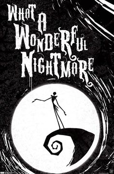 the poster for what a wonderful nightmare shows a man standing on top of a wave